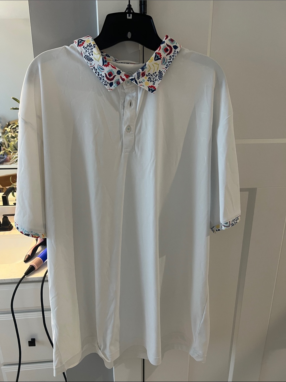 Swannies golf x Corona golf polo